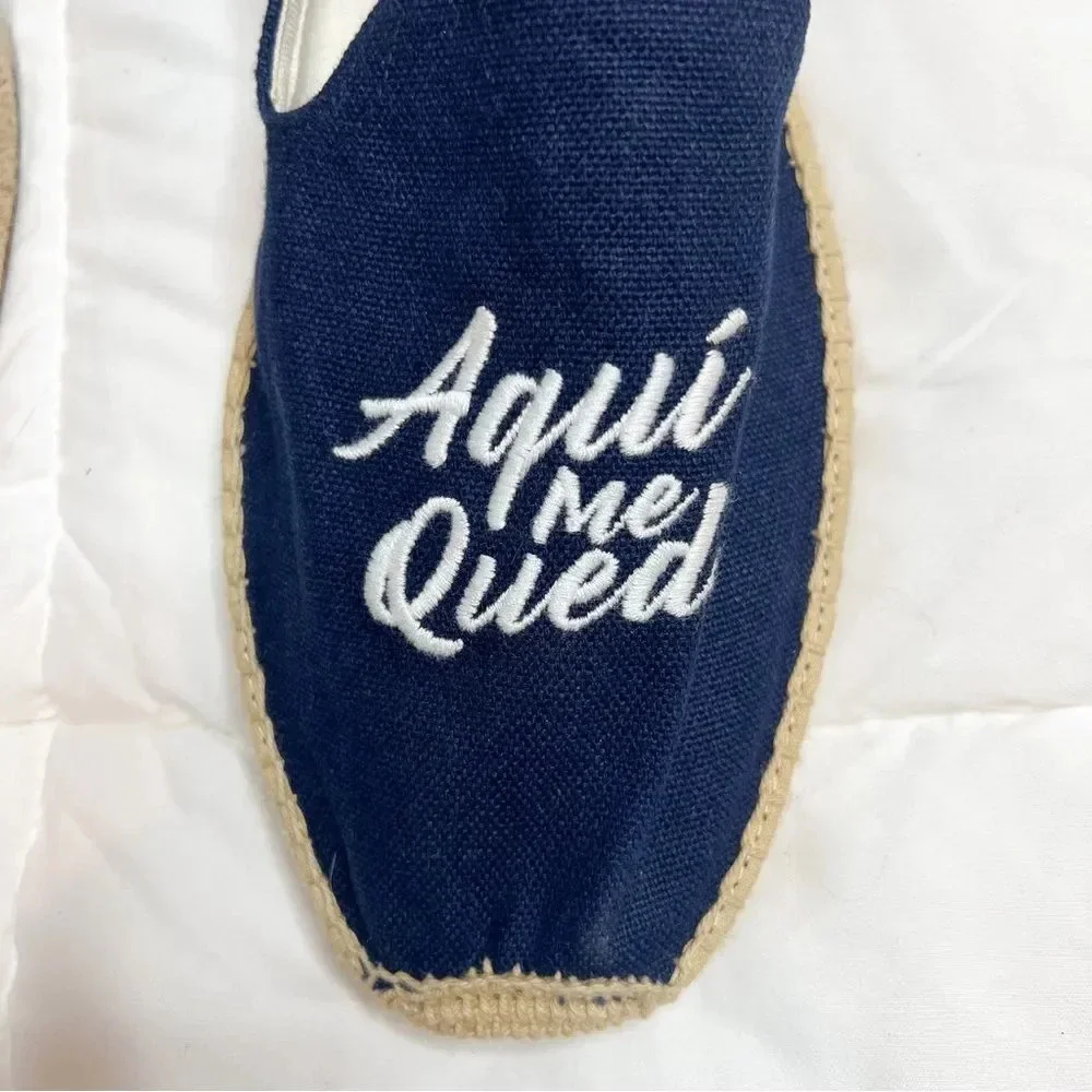 Soludos x Rosewood Aqui Me Espadrille Slip Ons